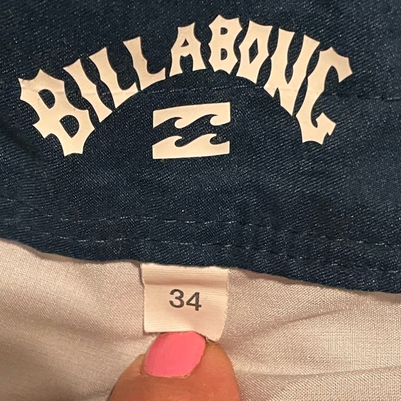 Billabong Recycler Mens Swim Surf Board Shorts 73 Stripe OG Blue Sz 34 - Picture 6 of 8